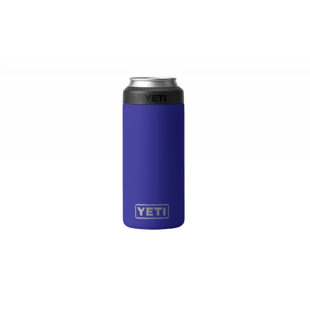 Promo ๐ YETI Rambler 12 Oz Colster Slim Can Insulator - Offshore Blue ๐ Backpacking Packs ๐ 3 YETI Rambler 12 Oz Colster Slim Can Insulator - Offshore Blue Backpacking Packs