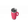 YETI Rambler 20 Oz Travel Mug With Stronghold Lid - Bimini Pink