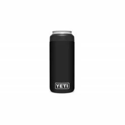 YETI Rambler 12 Oz Colster Slim Can Insulator - Black