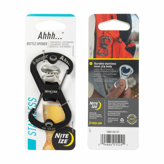 New π€© Nite Ize Ahhh... Stainless Bottle Opener β€οΈ 3 Nite Ize Ahhh... Stainless Bottle Opener
