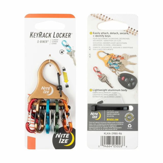 Best deal โ๏ธ Nite Ize KeyRack Locker S-Biner Aluminum - Assorted ๐ 3 Nite Ize KeyRack Locker S-Biner Aluminum - Assorted