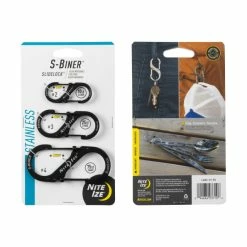 Nite Ize S-Biner SlideLock Stainless Steel Combo - 3 Pack