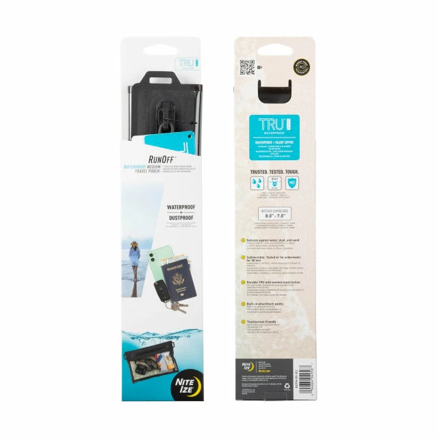 Cheapest 👏 Nite Ize Travel Accessories RunOff Waterproof Medium Travel Pouch ✨ 3 Nite Ize Travel Accessories RunOff Waterproof Medium Travel Pouch
