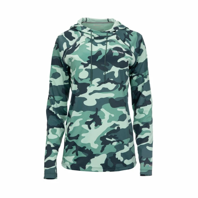 Promo 😍 Simms Fishing 👩 Women's SolarFlex Hoody Print 🥰 3 Simms Fishing Women's SolarFlex Hoody Print