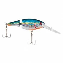 Berkley Fishing Flicker Shad Jointed | 1/5 Oz | 2in | 5cm | 8 | 5'-7' | 1.5m-2.1m | Model #FFSH5J-SLBA