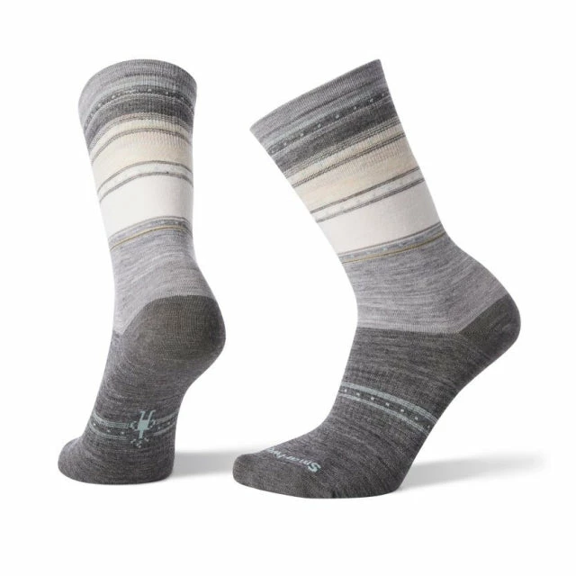 Discount ❤️ Smartwool 👩 Women's Everyday Stitch Stripe Crew 🧦 Socks ❤️ 3 Smartwool Women's Everyday Stitch Stripe Crew Socks