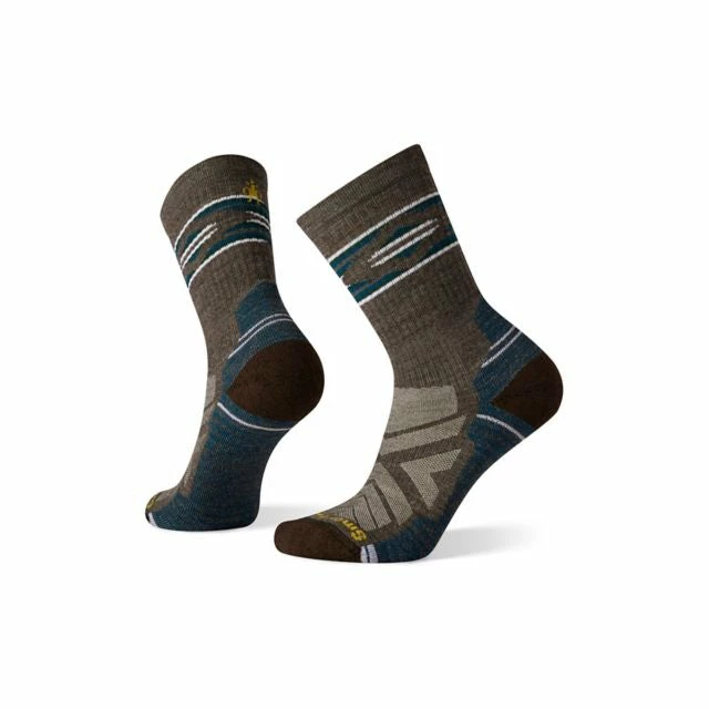 New ๐ฏ Smartwool ๐ฉ Women's Hike Light Cushion Broken Stripes Pattern Crew ๐งฆ Socks ๐งจ 3 Smartwool Women's Hike Light Cushion Broken Stripes Pattern Crew Socks