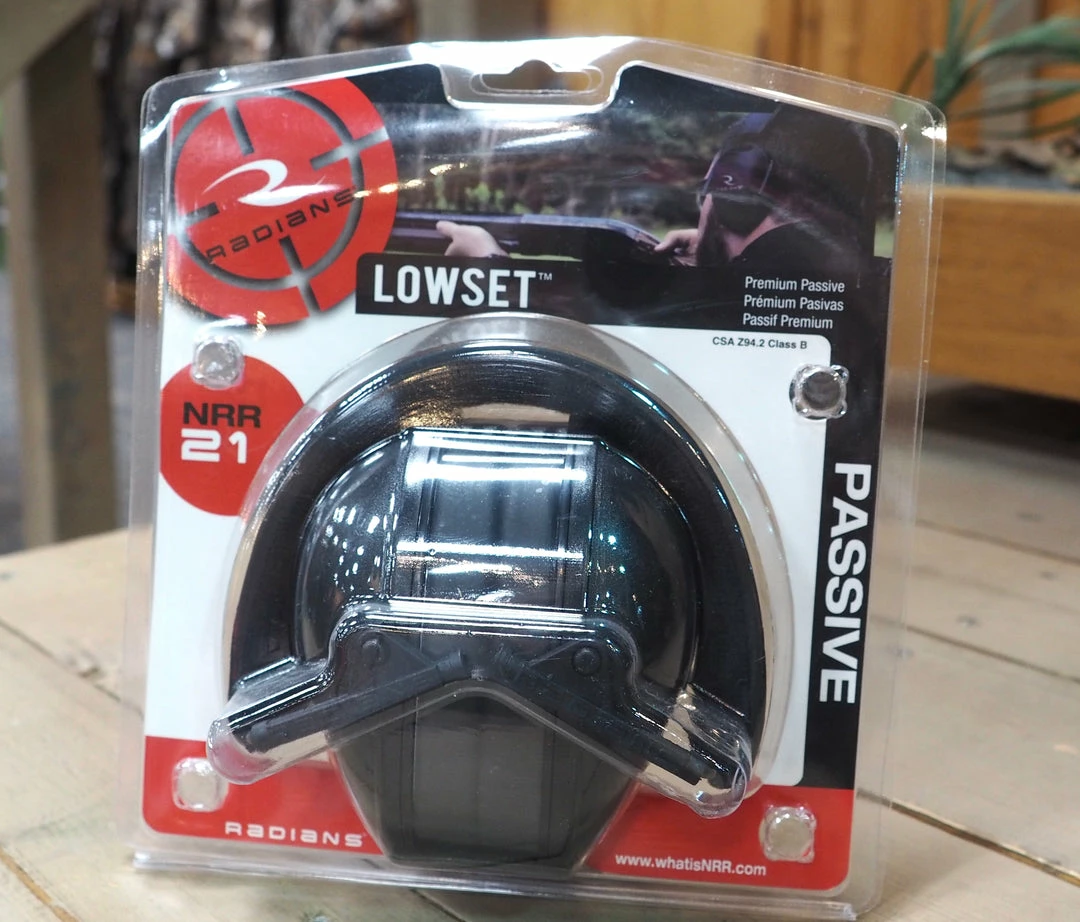 Outlet 🛒 Radians Hunting Lowset Low Profile Passive Earmuffs 🤩 4 Radians Hunting Lowset Low Profile Passive Earmuffs